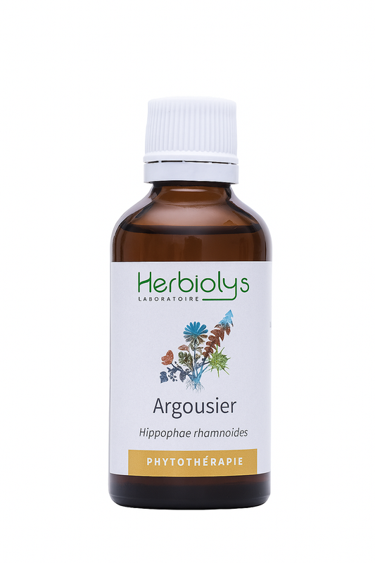 Herbiolys Gemmothérapie – Argousier : Tonus; Immunité  50ML