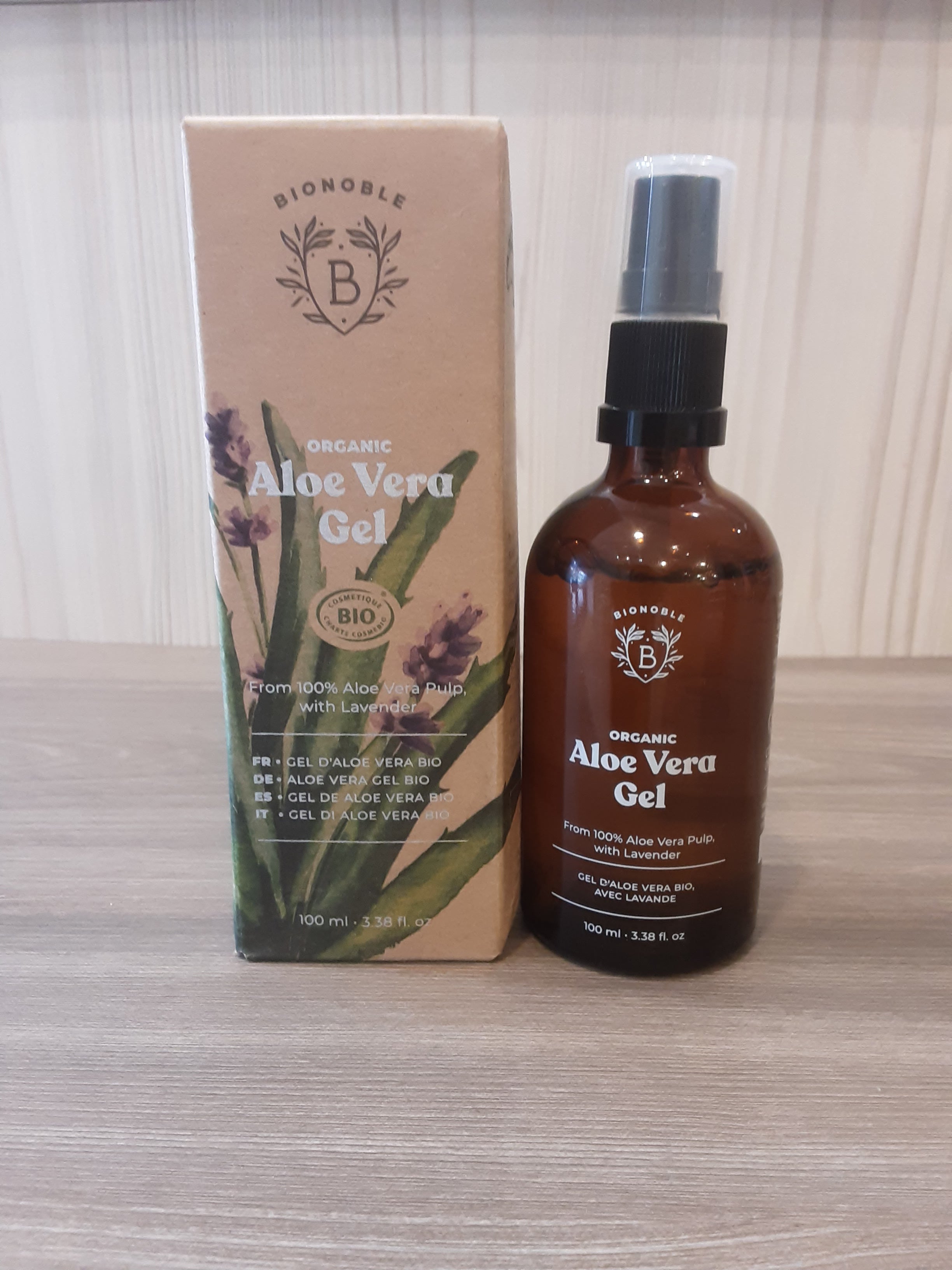 Gel d’aloe vera bio 100ml